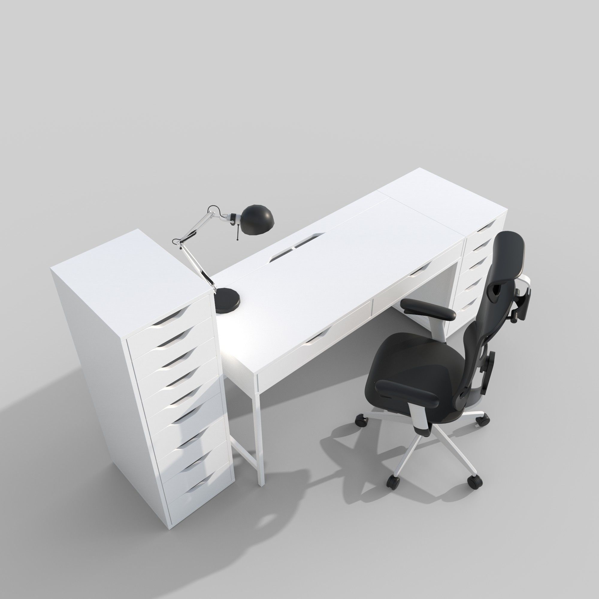 Ikea table 3D model_3