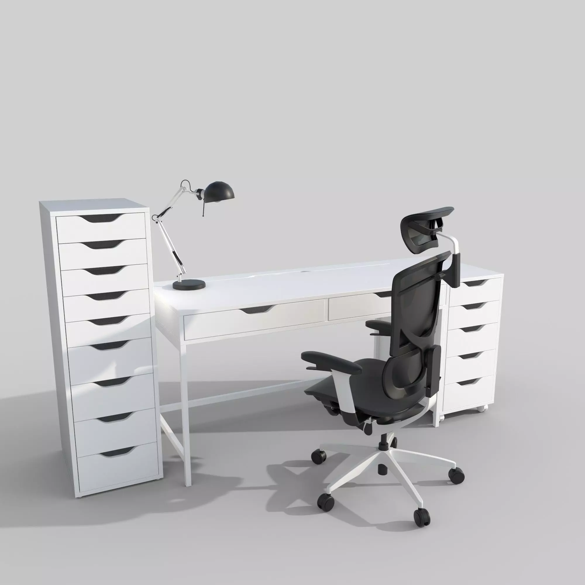 Ikea table 3D model_0