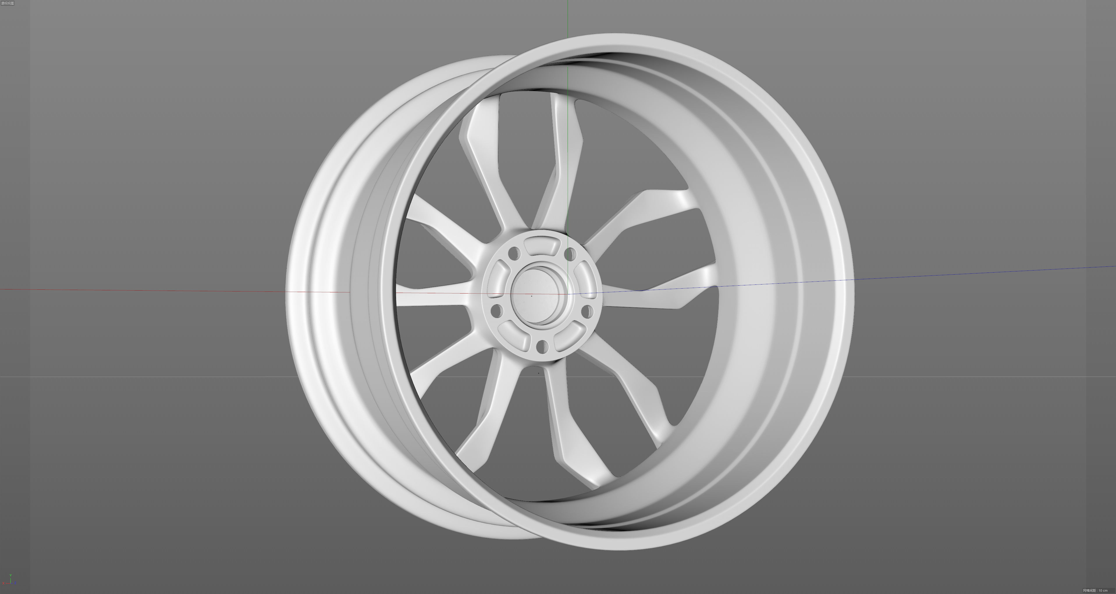 HRE P201 Low-poly 3D model_15