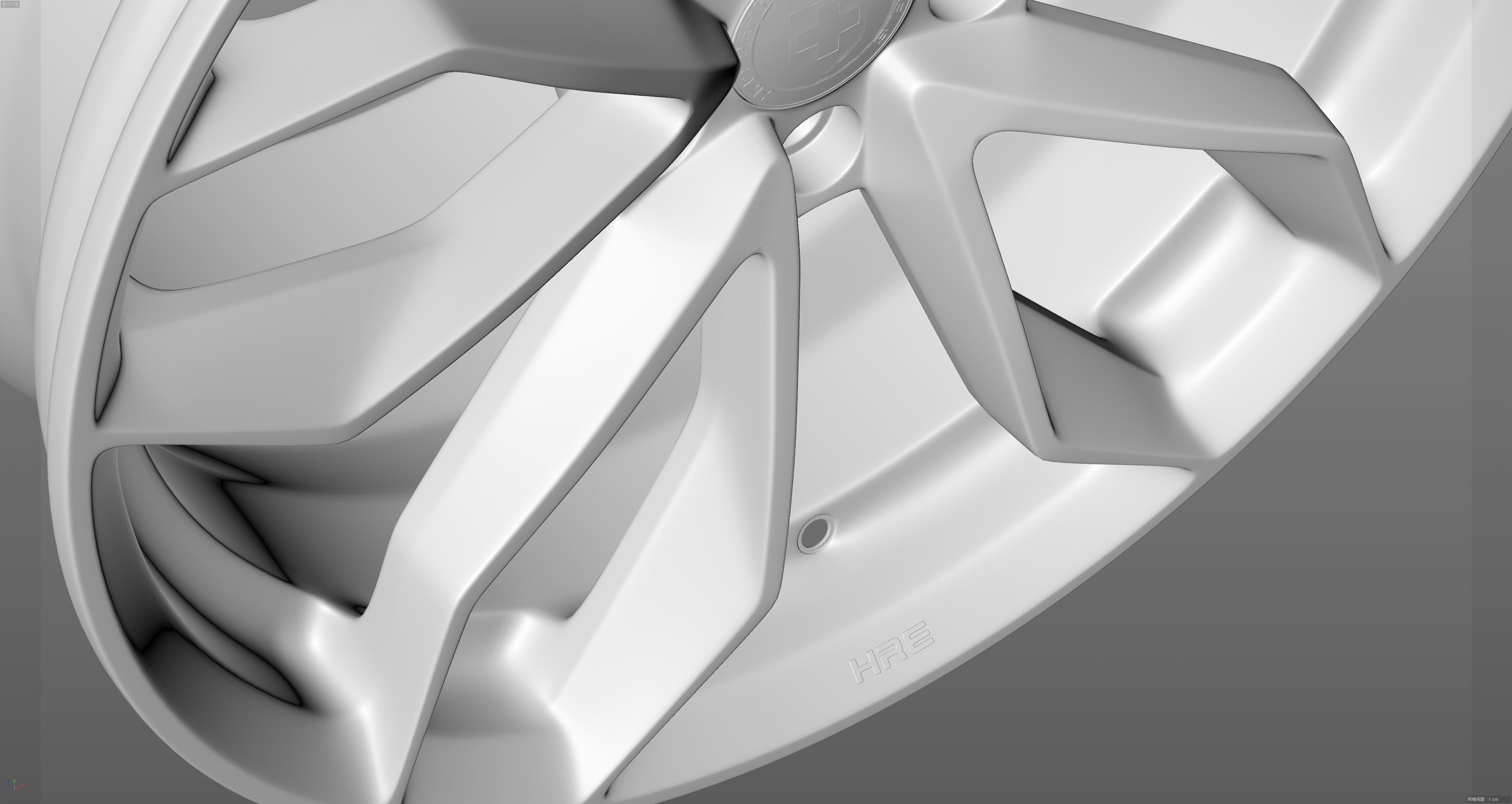 HRE P201 Low-poly 3D model_18