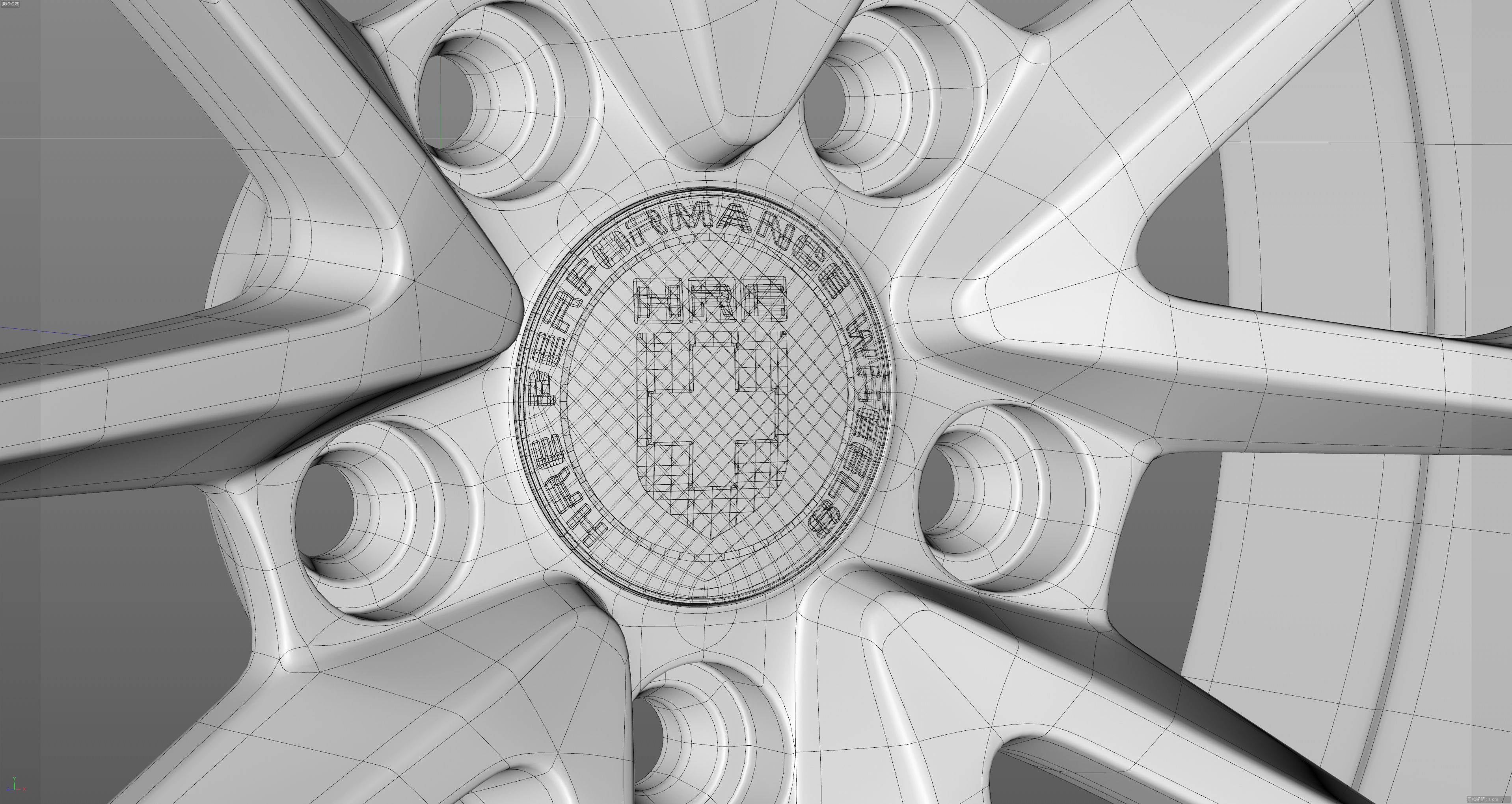 HRE P201 Low-poly 3D model_30