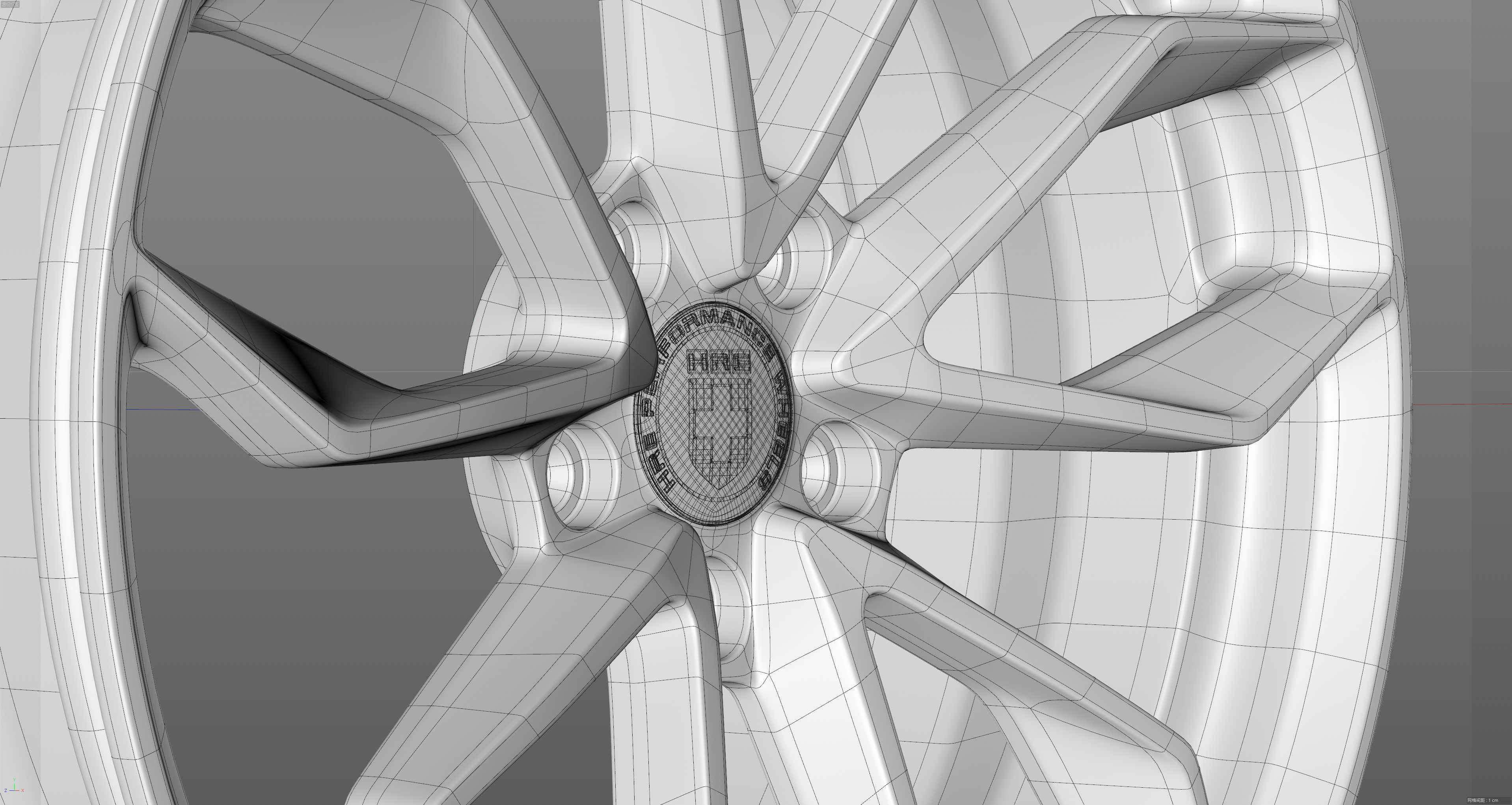 HRE P201 Low-poly 3D model_31