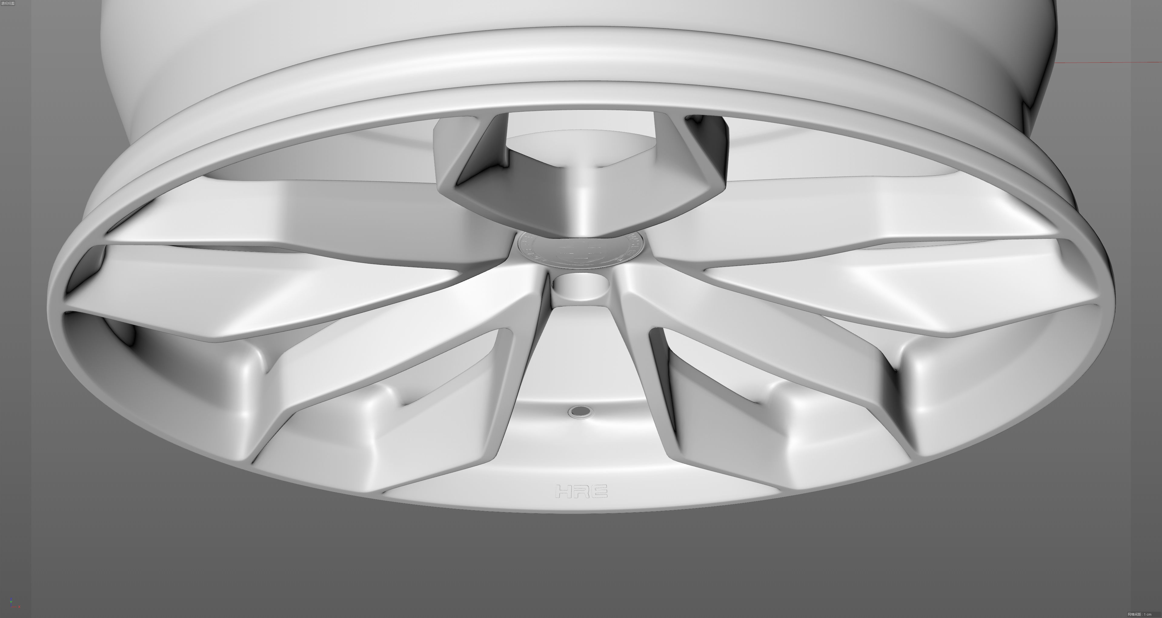 HRE P201 Low-poly 3D model_21