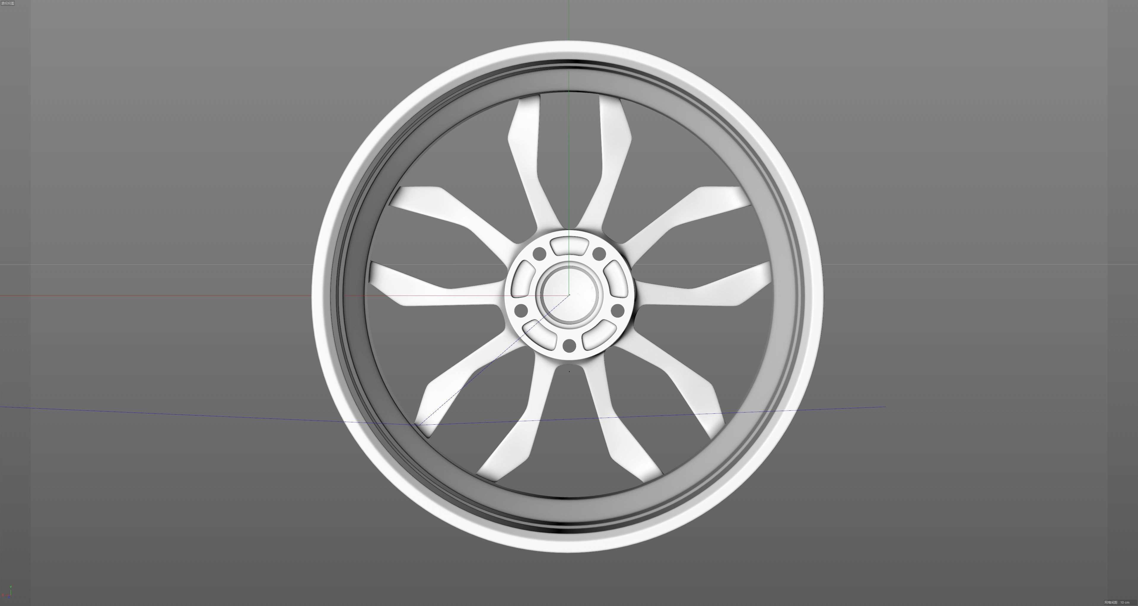 HRE P201 Low-poly 3D model_16