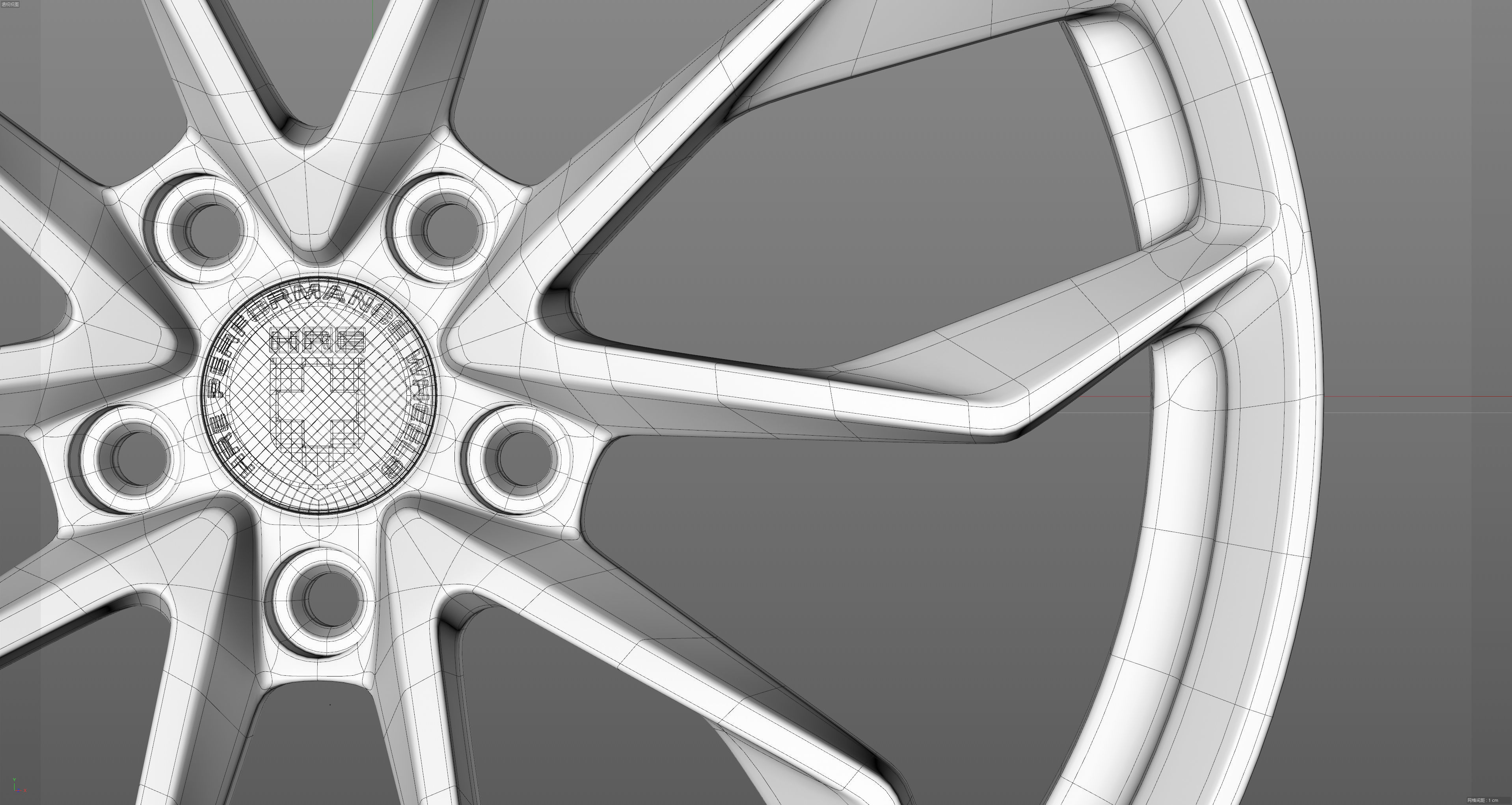 HRE P201 Low-poly 3D model_33