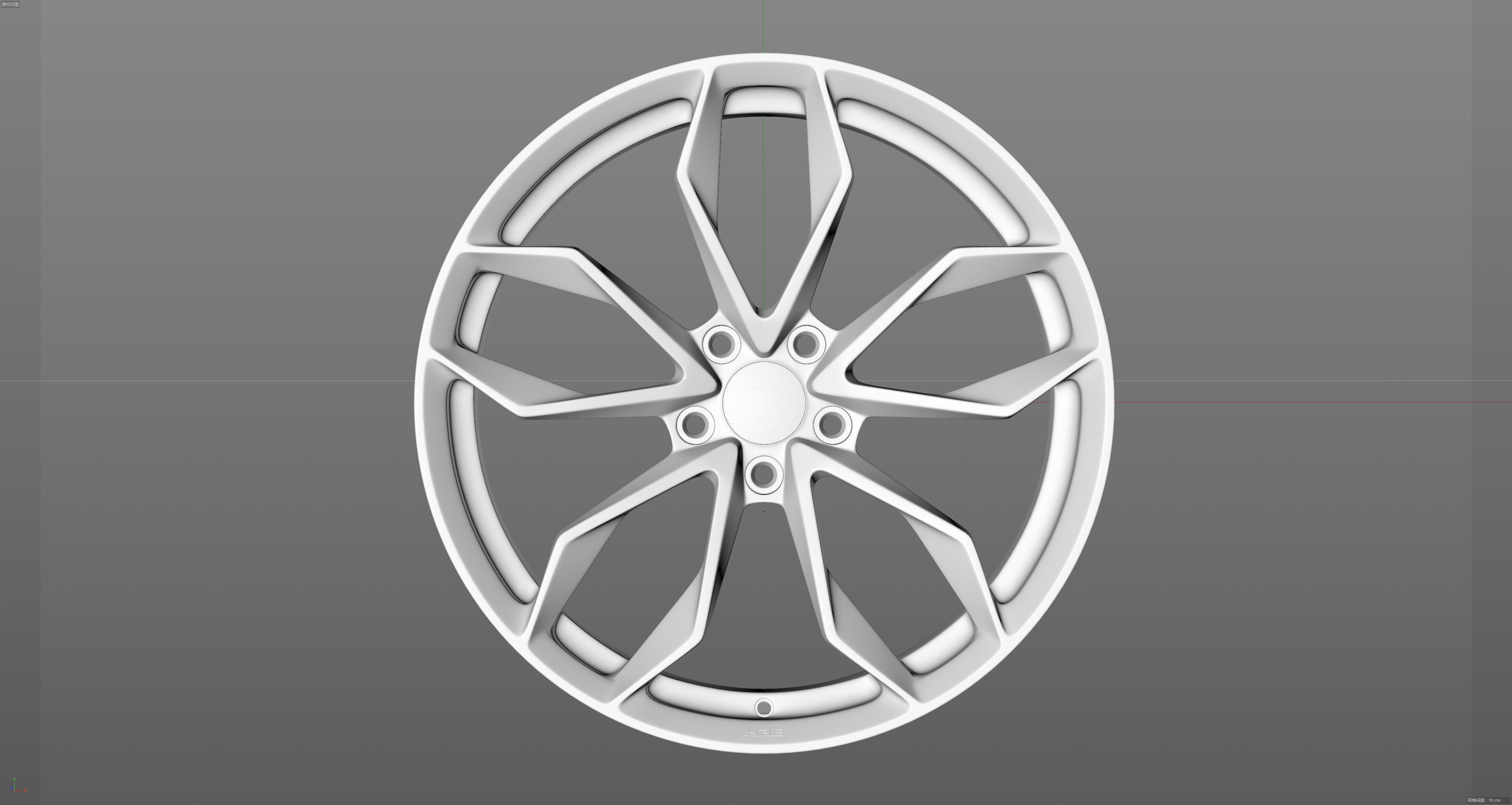 HRE P201 Low-poly 3D model_13