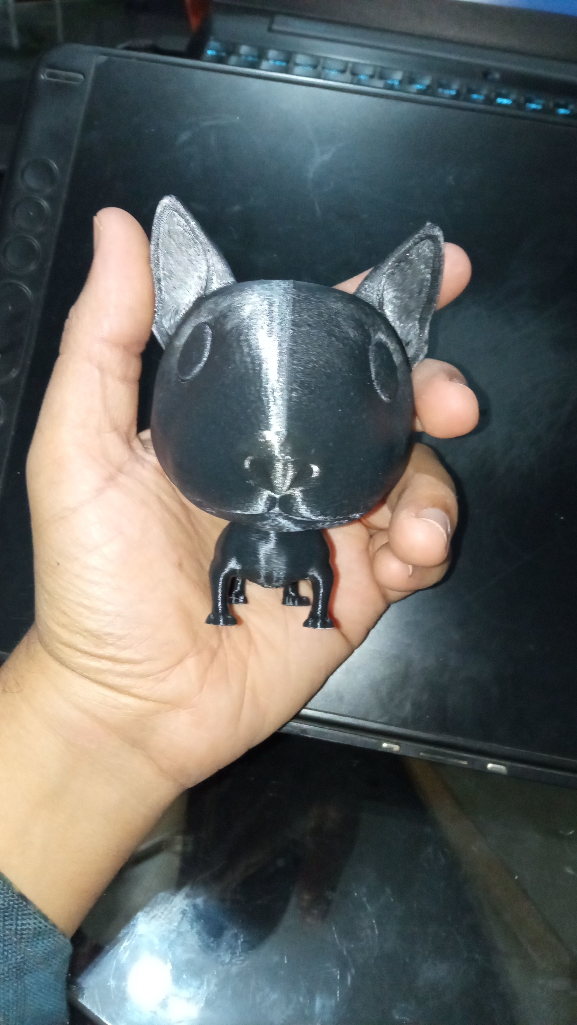 BULL TERRIER FUNKO POP DOG CUSTOM PETS 3D print model_5