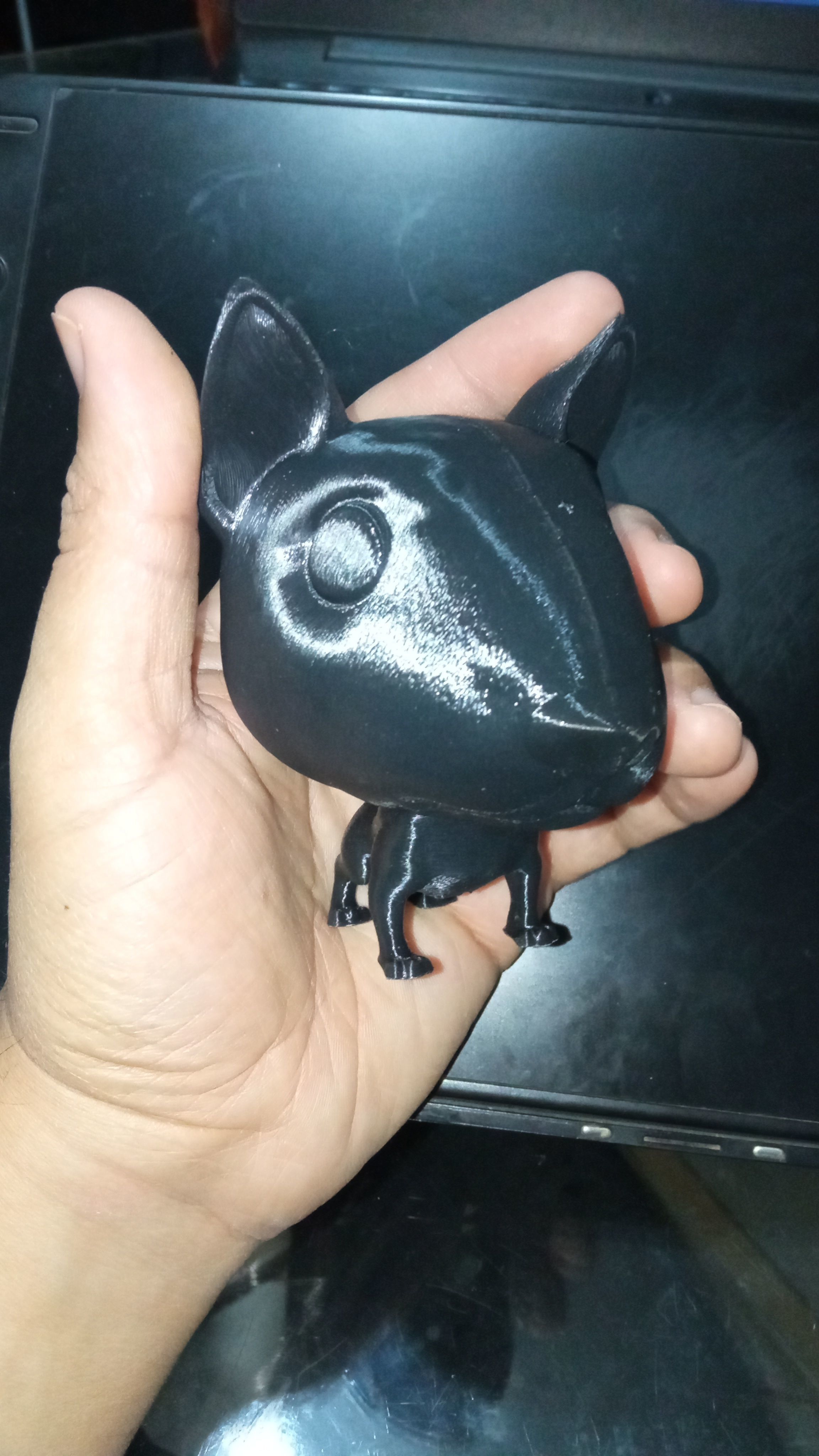 BULL TERRIER FUNKO POP DOG CUSTOM PETS 3D print model_4