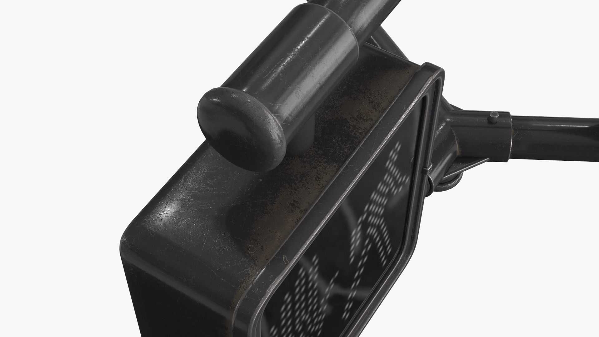 Traffic light 2 Low-poly 3D model_8