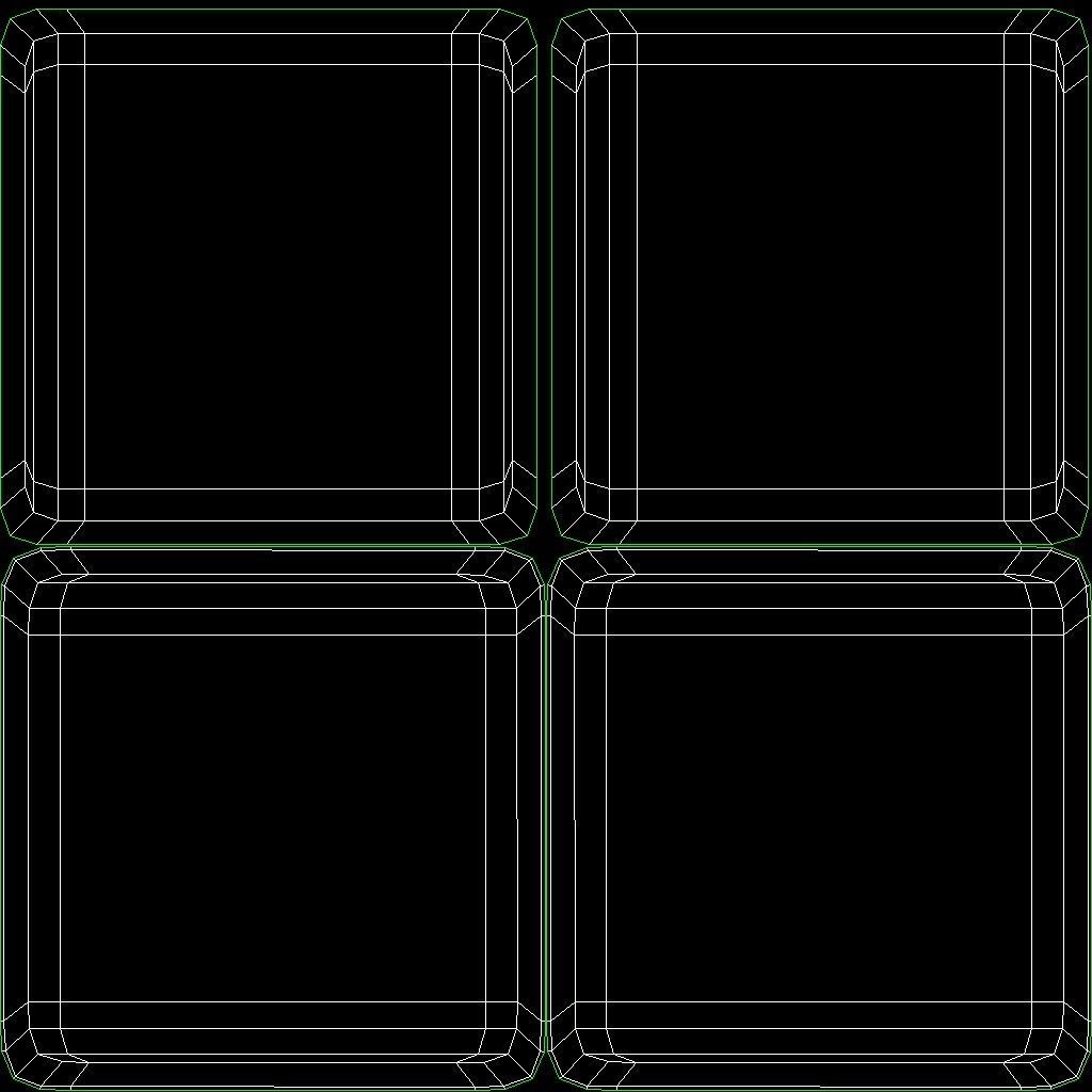 Traffic light 2 Low-poly 3D model_20