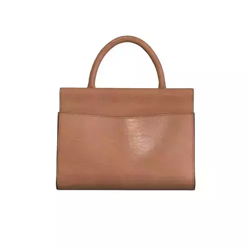 Brown Leather Tote Bag