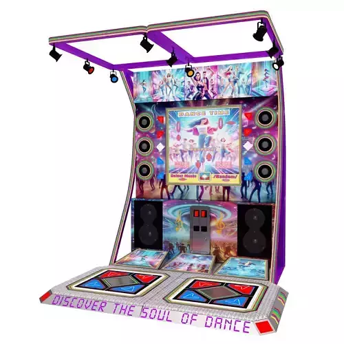 Dance Machine Arcade Game   3D model