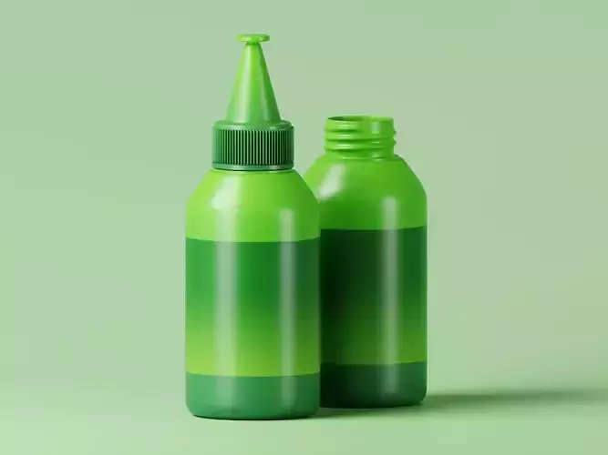 Small applicator Bottle 3D Model