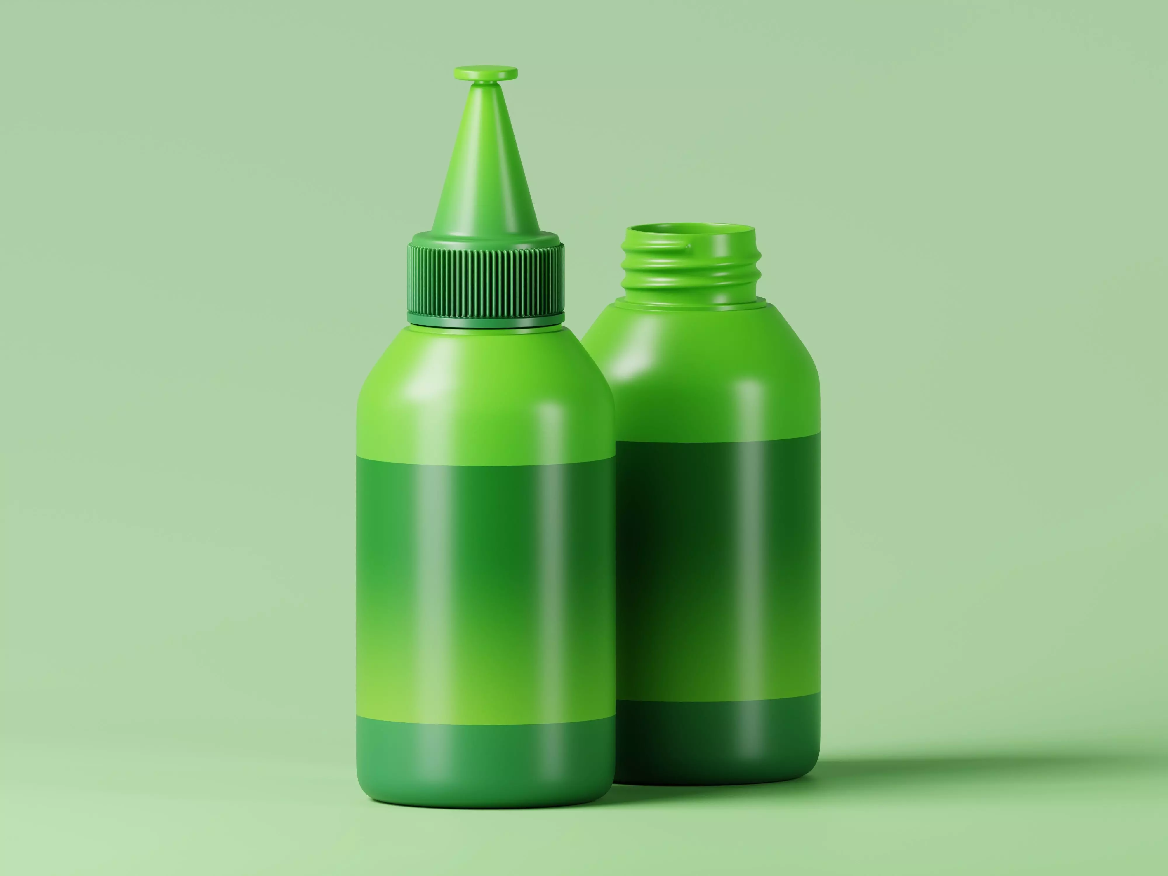 Small applicator Bottle 3D Model Low-poly 3D model_0