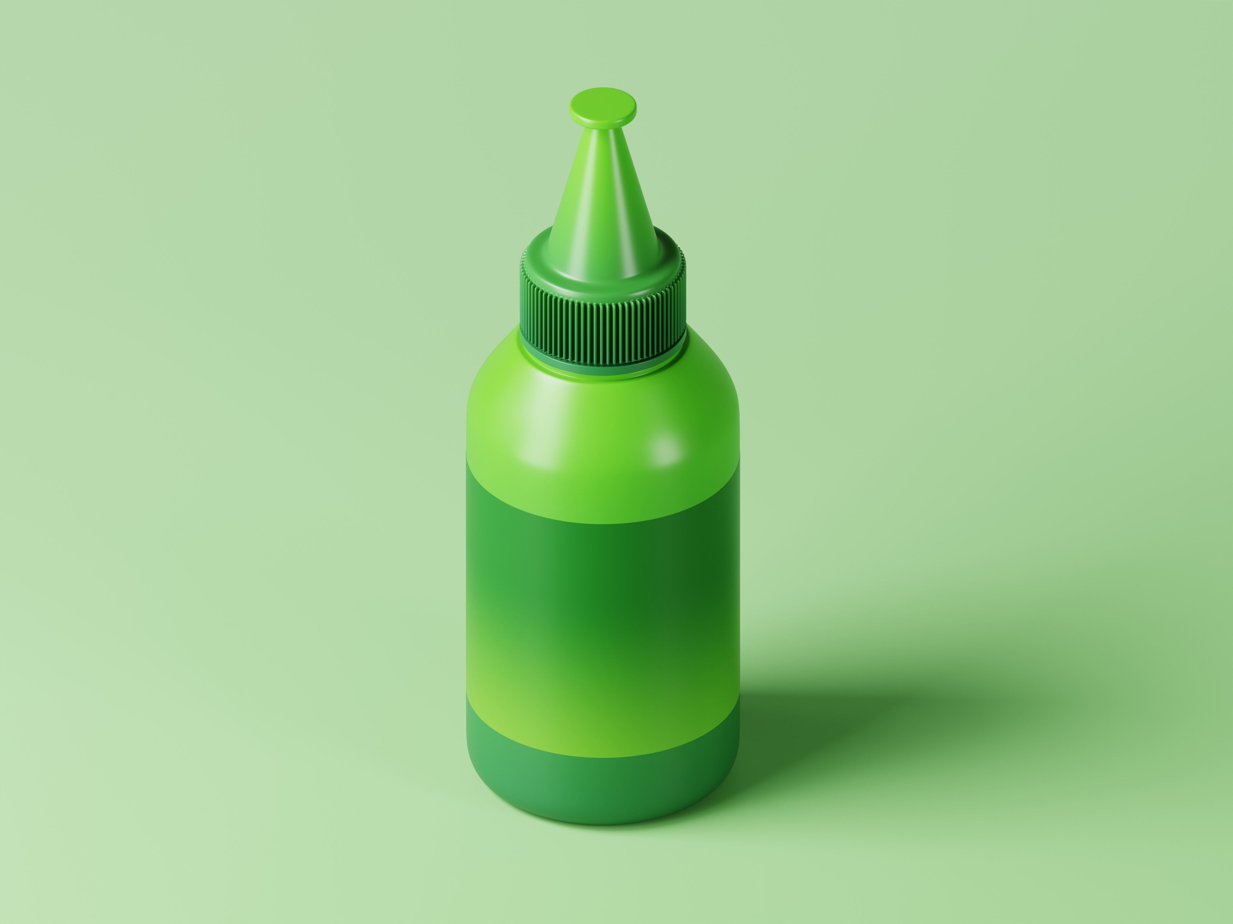 Small applicator Bottle 3D Model Low-poly 3D model_3