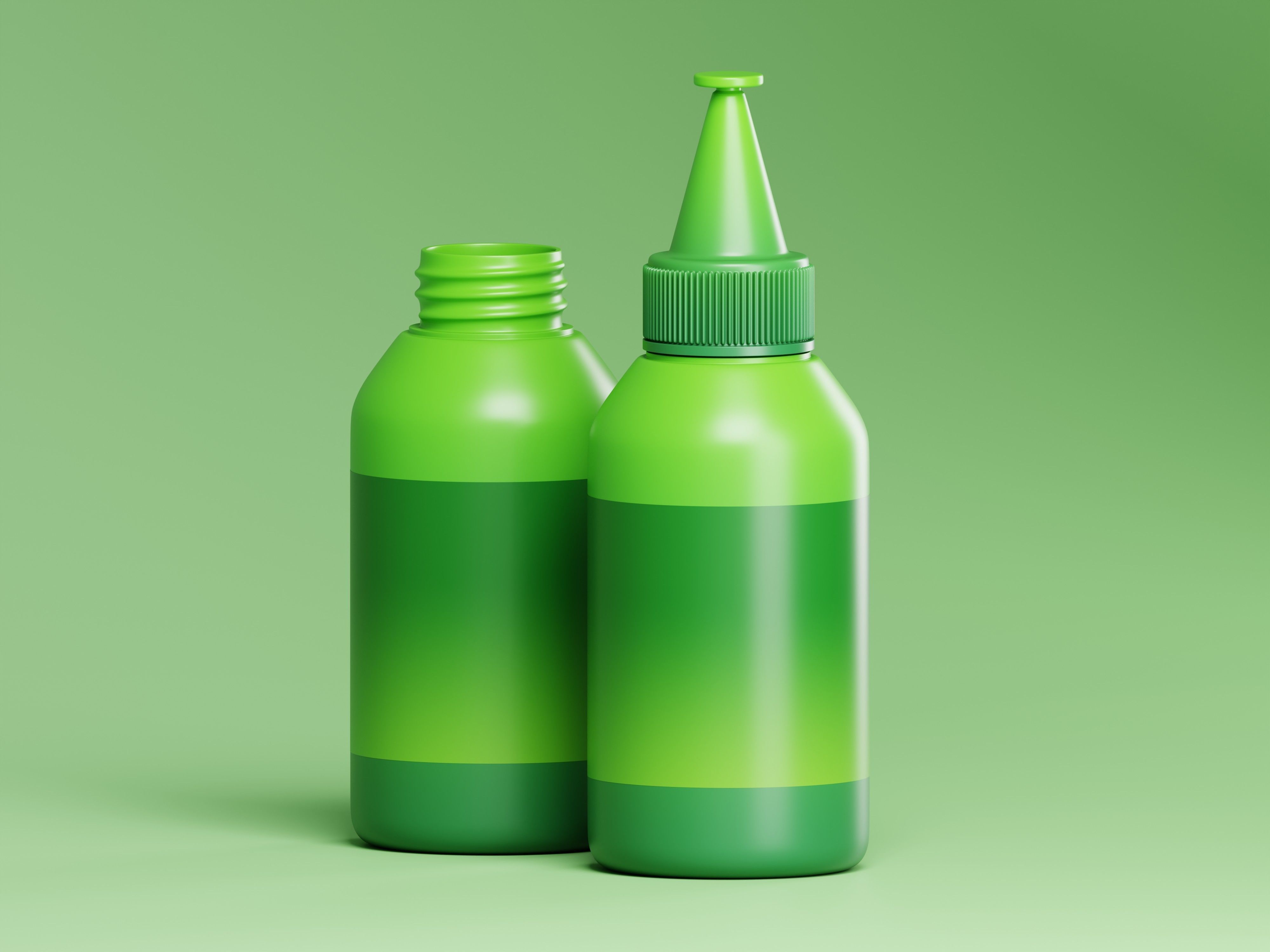 Small applicator Bottle 3D Model Low-poly 3D model_5