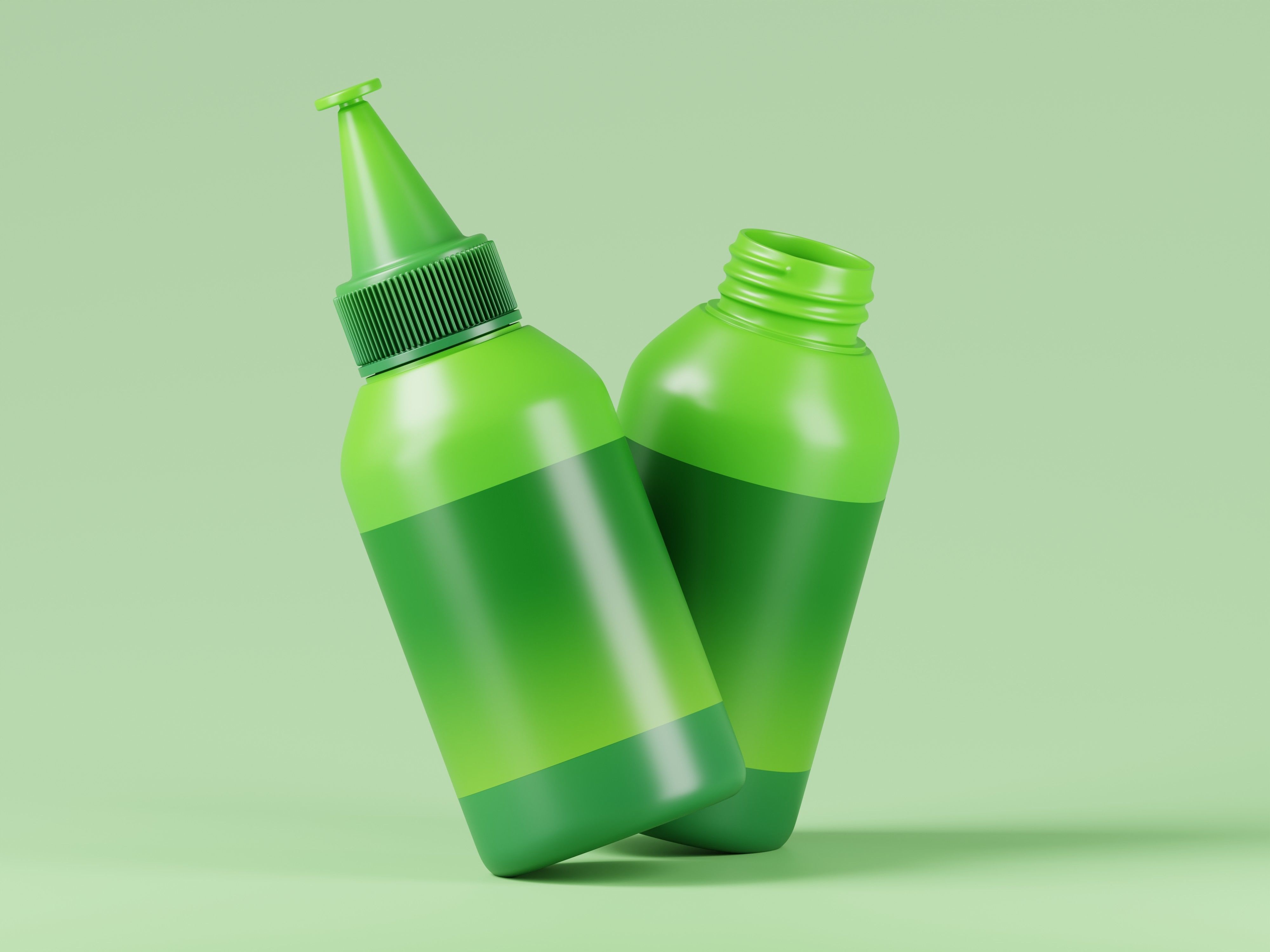 Small applicator Bottle 3D Model Low-poly 3D model_8