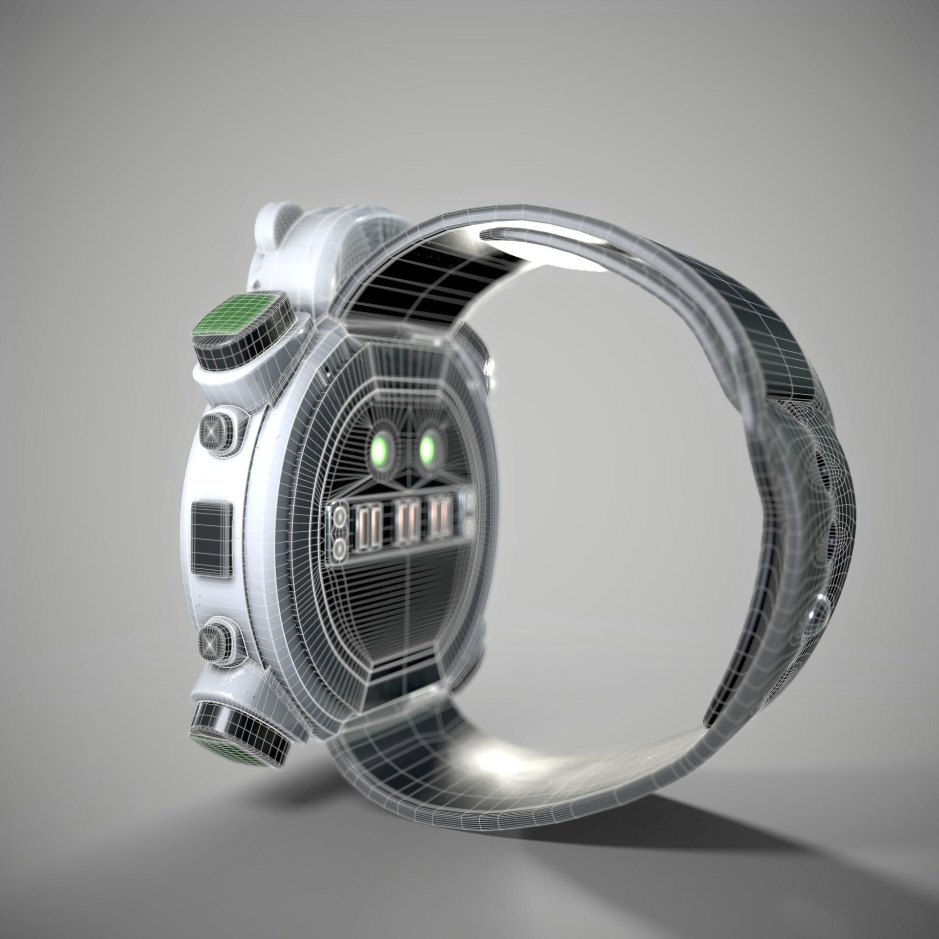 Tooshi Model Toshi Watch 3D model | CGTrader