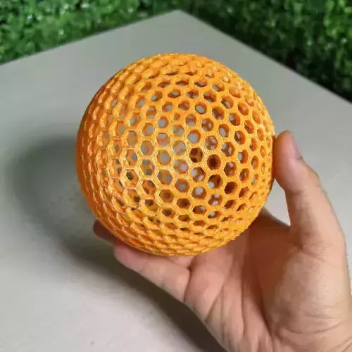 AIRLESS BALL - 2 VERSIONS 3D print model