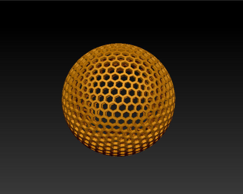 AIRLESS BALL - 2 VERSIONS 3D print model_4
