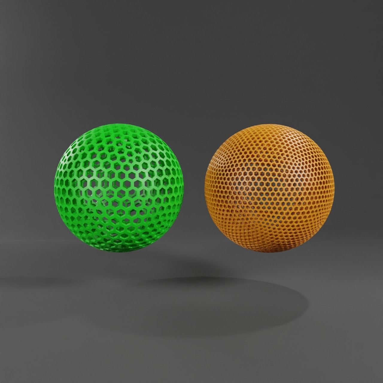 AIRLESS BALL - 2 VERSIONS 3D print model_2