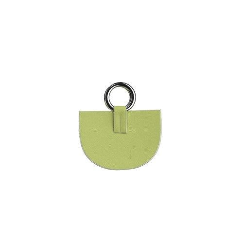 Yellowish green Leather Ring Mini Bag 3D model