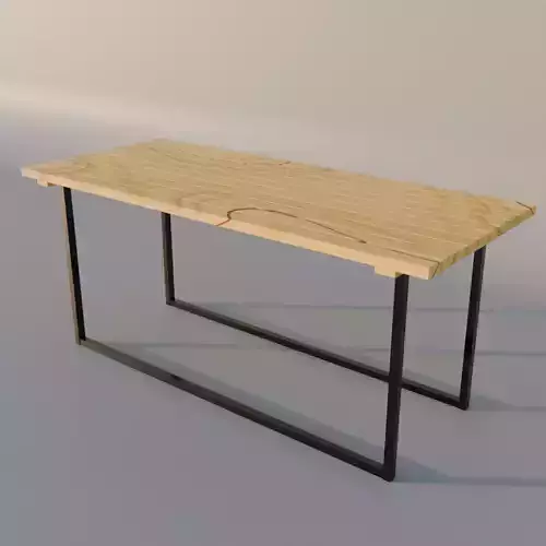 simple wood table