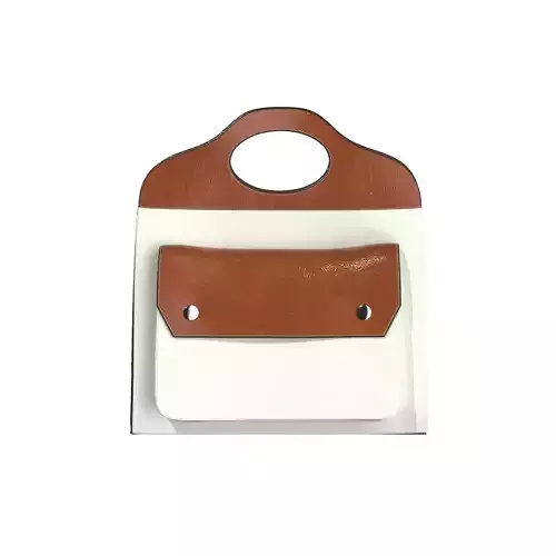 Brown Leather Tote Bag