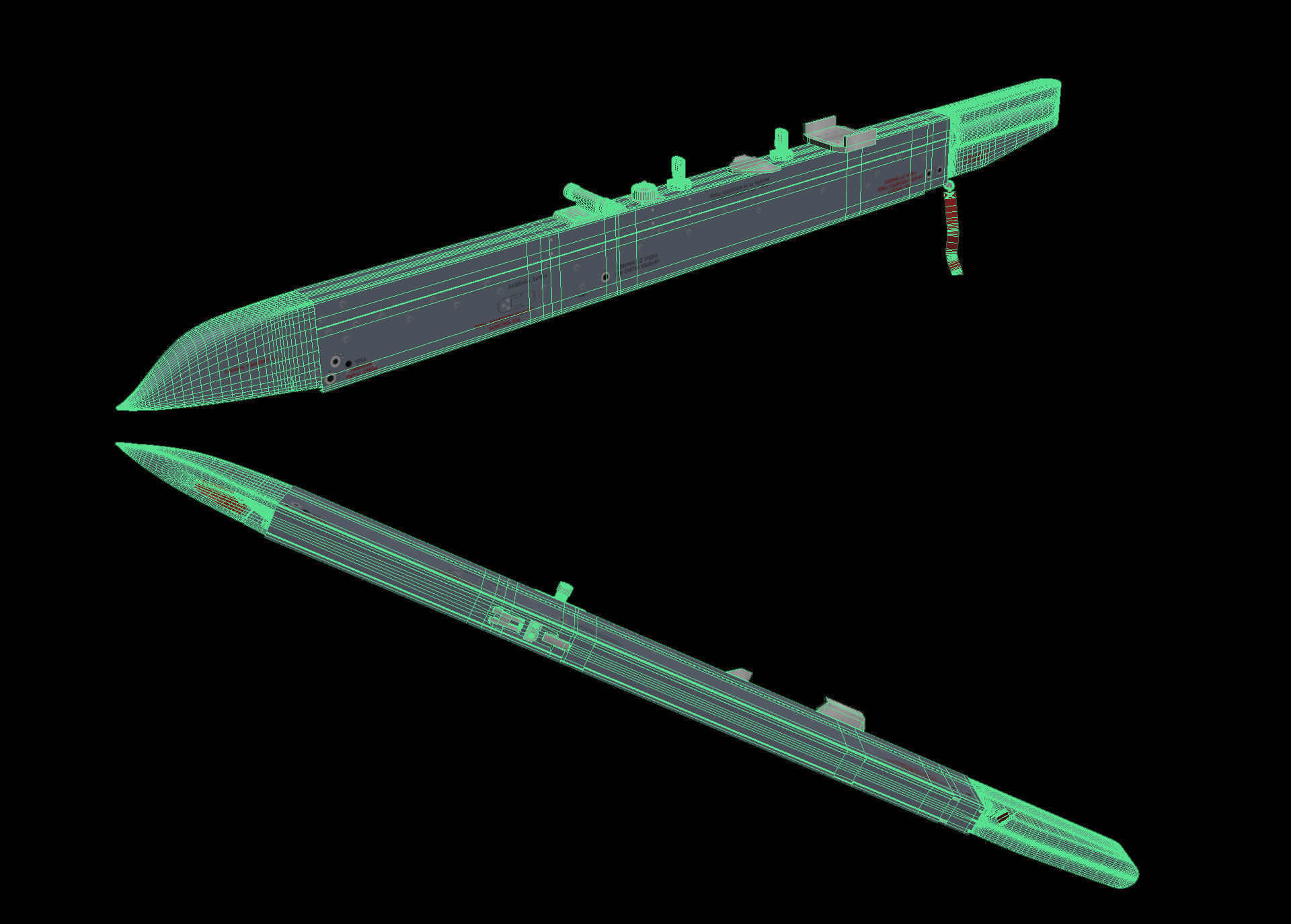 APU-60-I Launcher 3D model_10