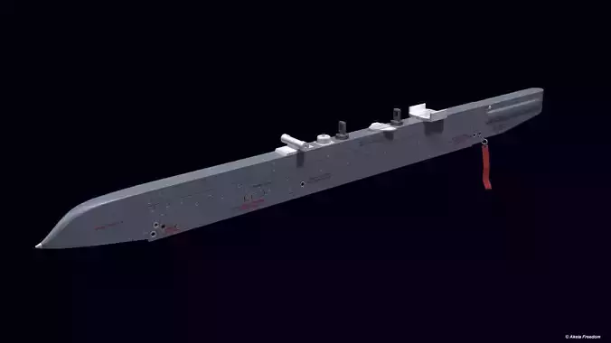 APU-60-I Launcher 3D model APU-60-I Launcher 3D model