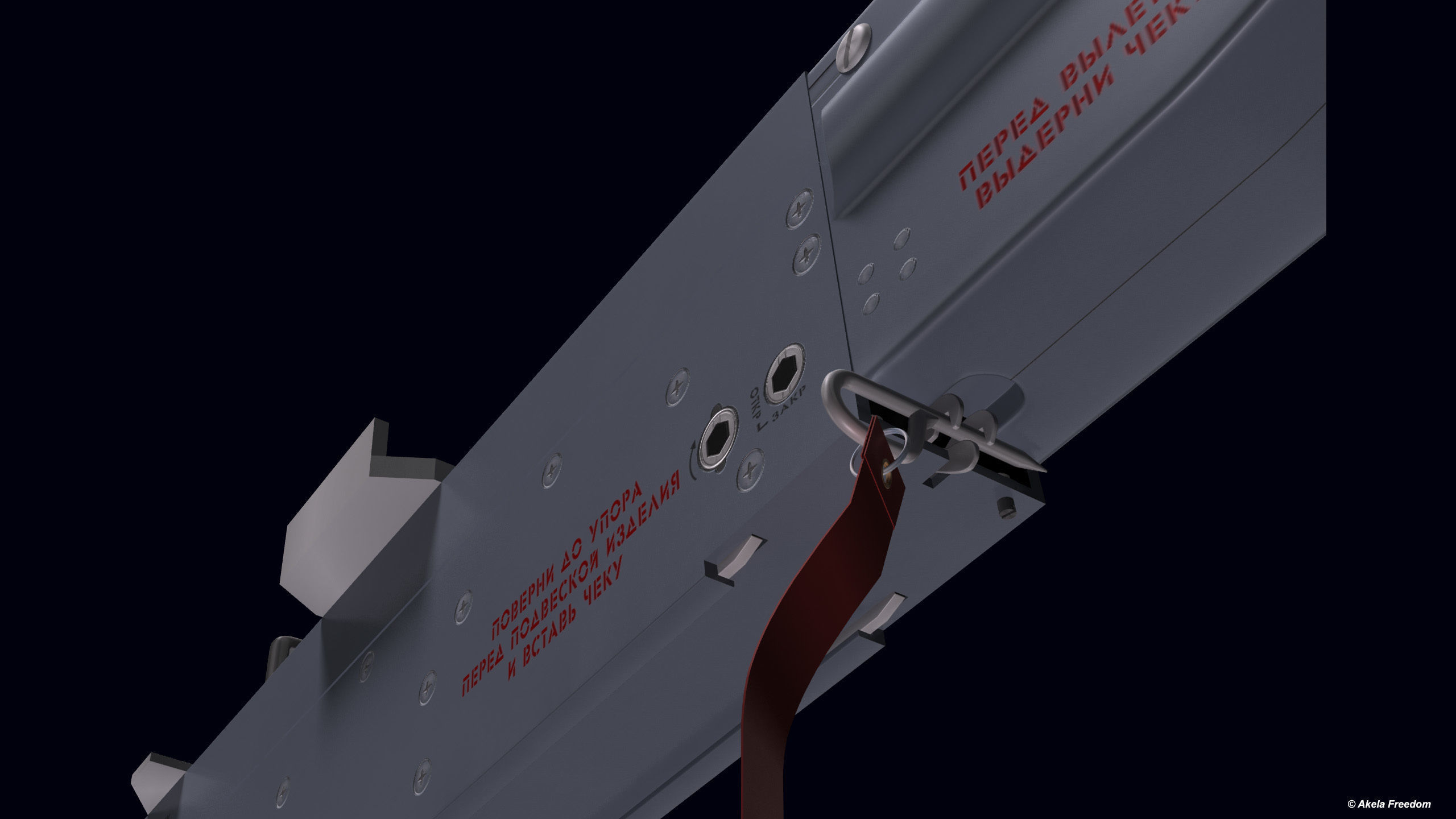 APU-60-I Launcher 3D model_5