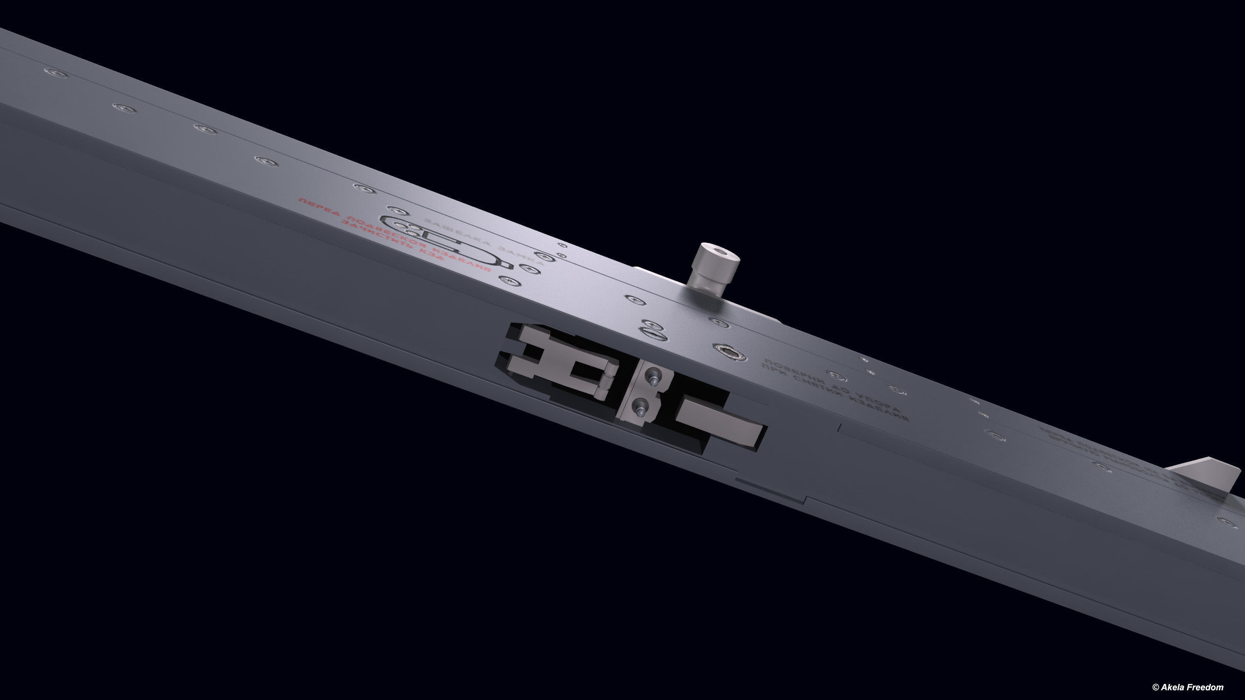 APU-60-I Launcher 3D model_4