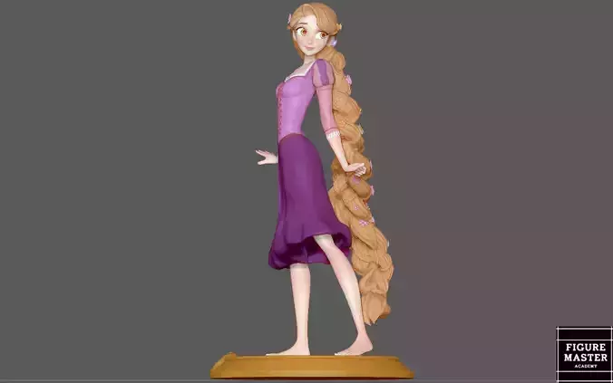 RAPUNZEL PRINCESS 2 STATUE DISNEY ANIME PRETTY GIRL