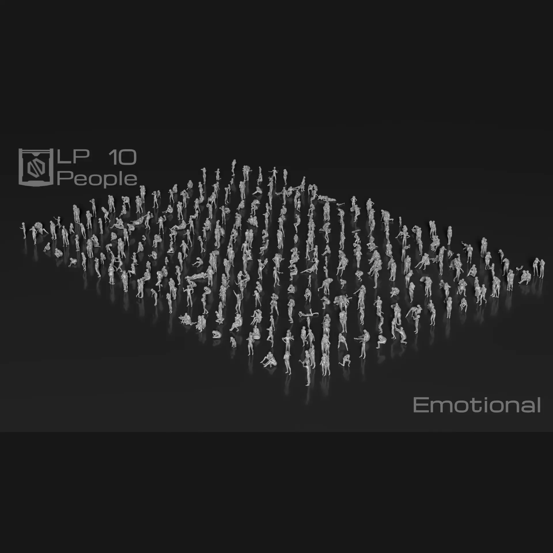 LP People 10 Emotional 3D print model_0