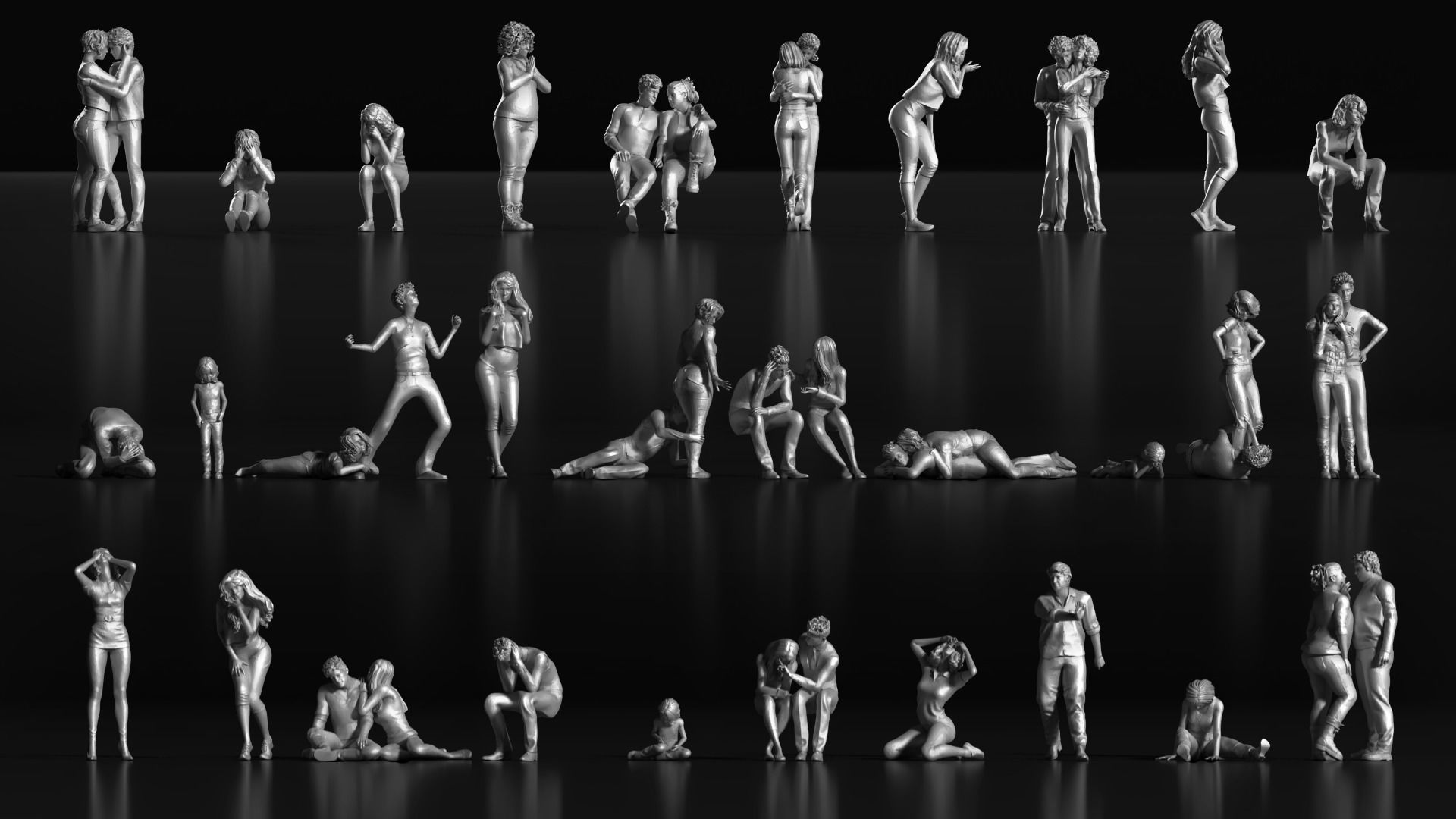 LP People 10 Emotional 3D print model_10