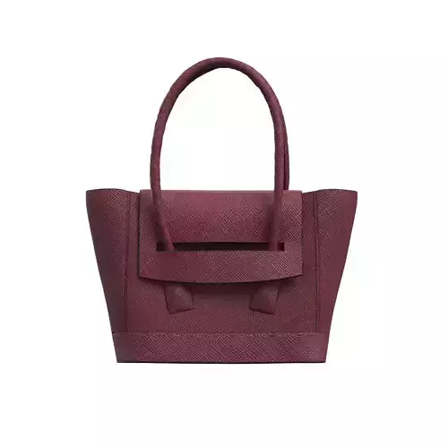 Burgundy Tote Bag