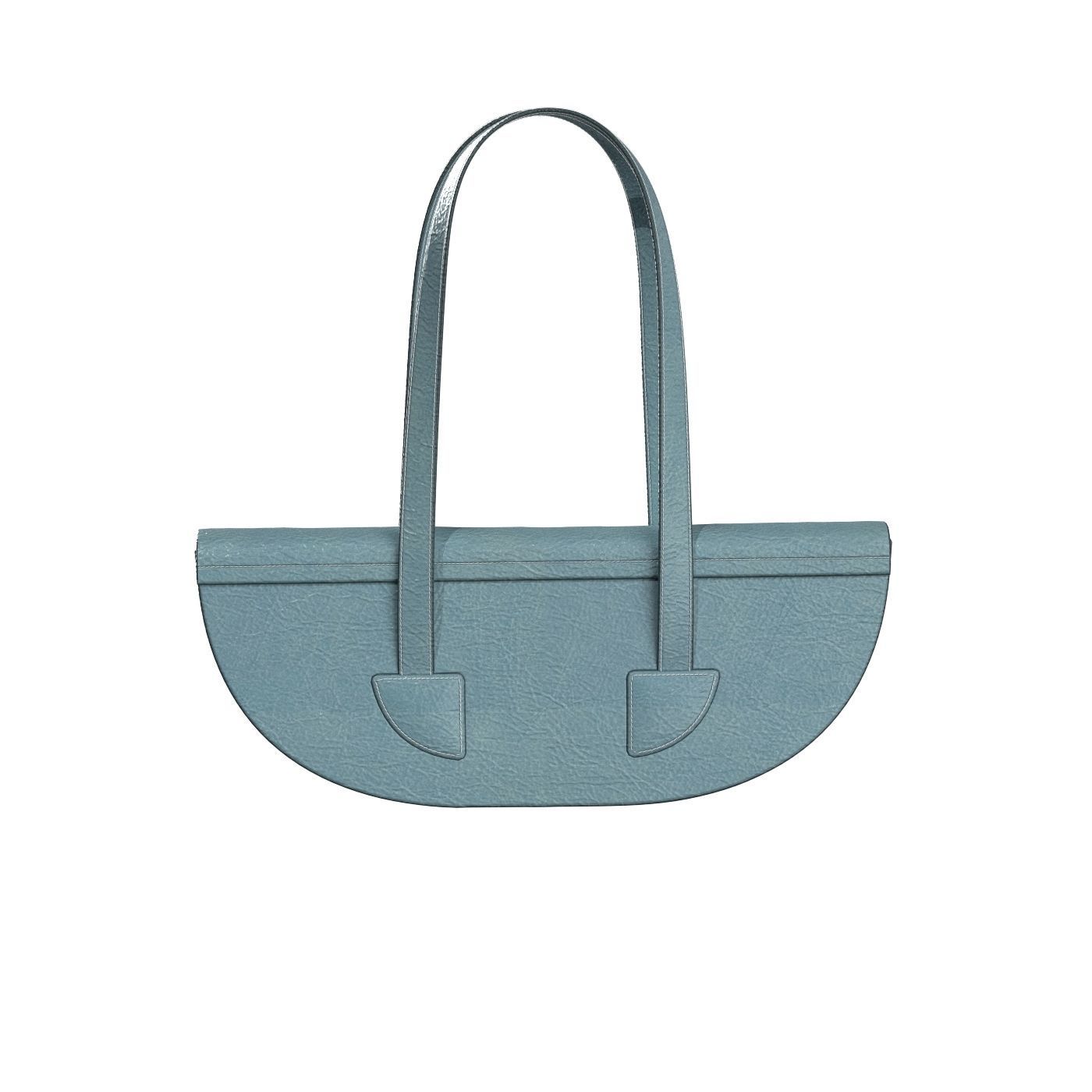 Half Moon Bag 3D model_4