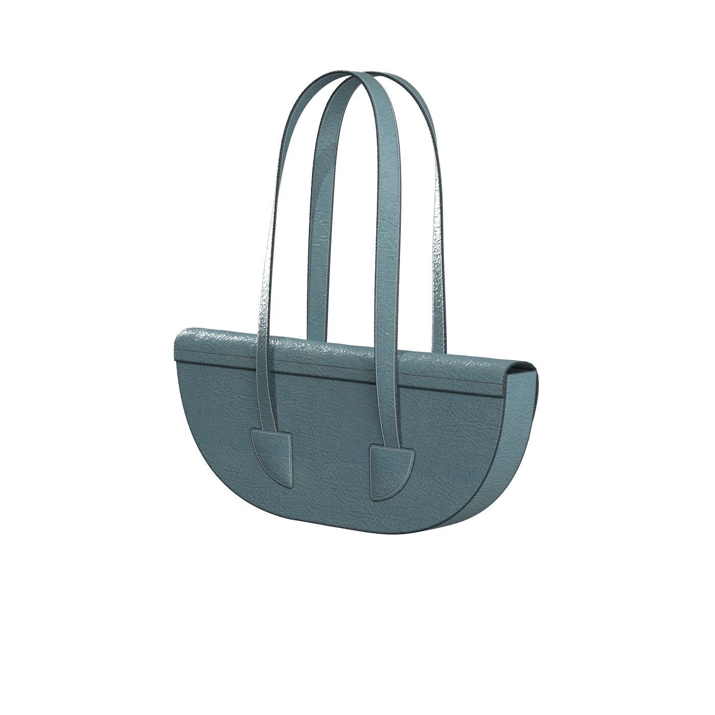 Half Moon Bag 3D model_3
