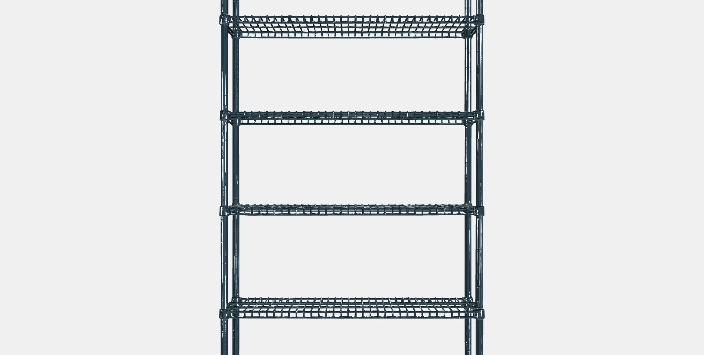 OMAR 1 compartment with shelves Low-poly 3D model_15