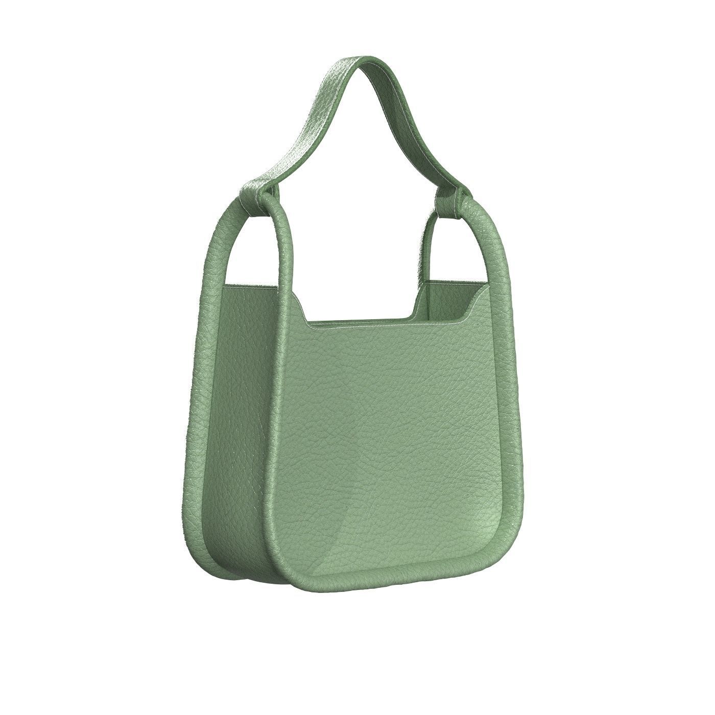 Mint Leather Piping Bag 3D model_1