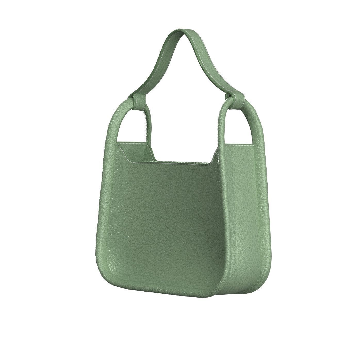 Mint Leather Piping Bag 3D model_3