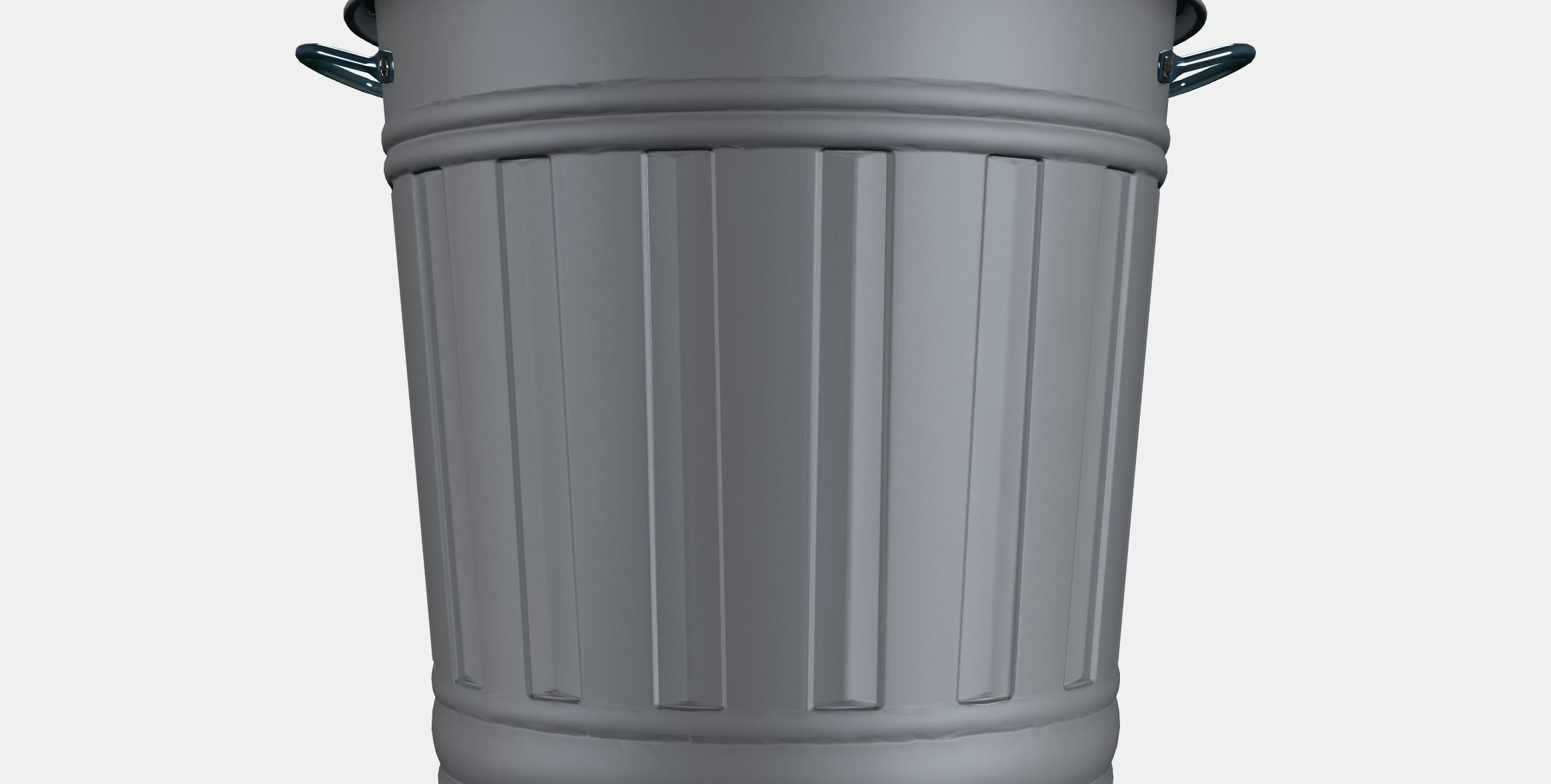 KNODD Basket with lid Low-poly 3D model_16