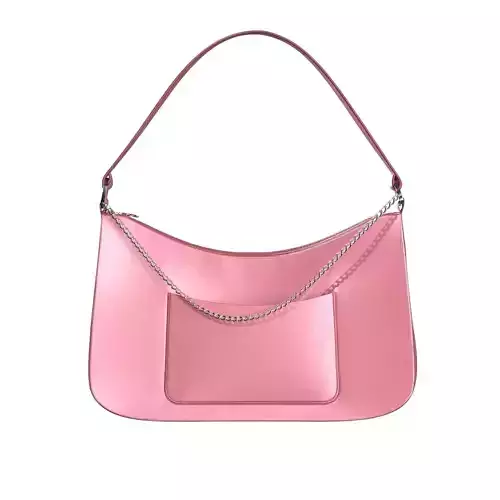 Pink Satin Tote Bag