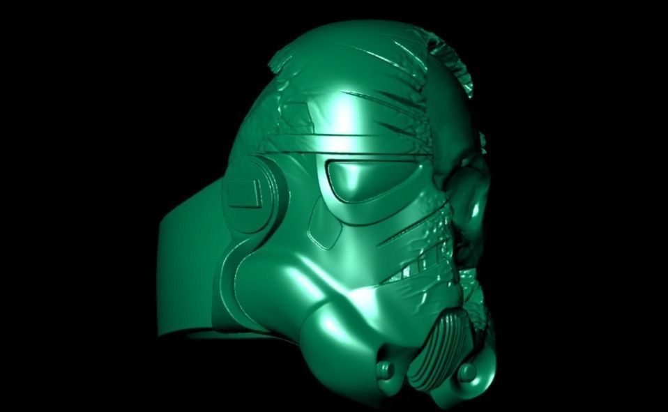 Starwar Ring 3D model printable model 3D print model_2