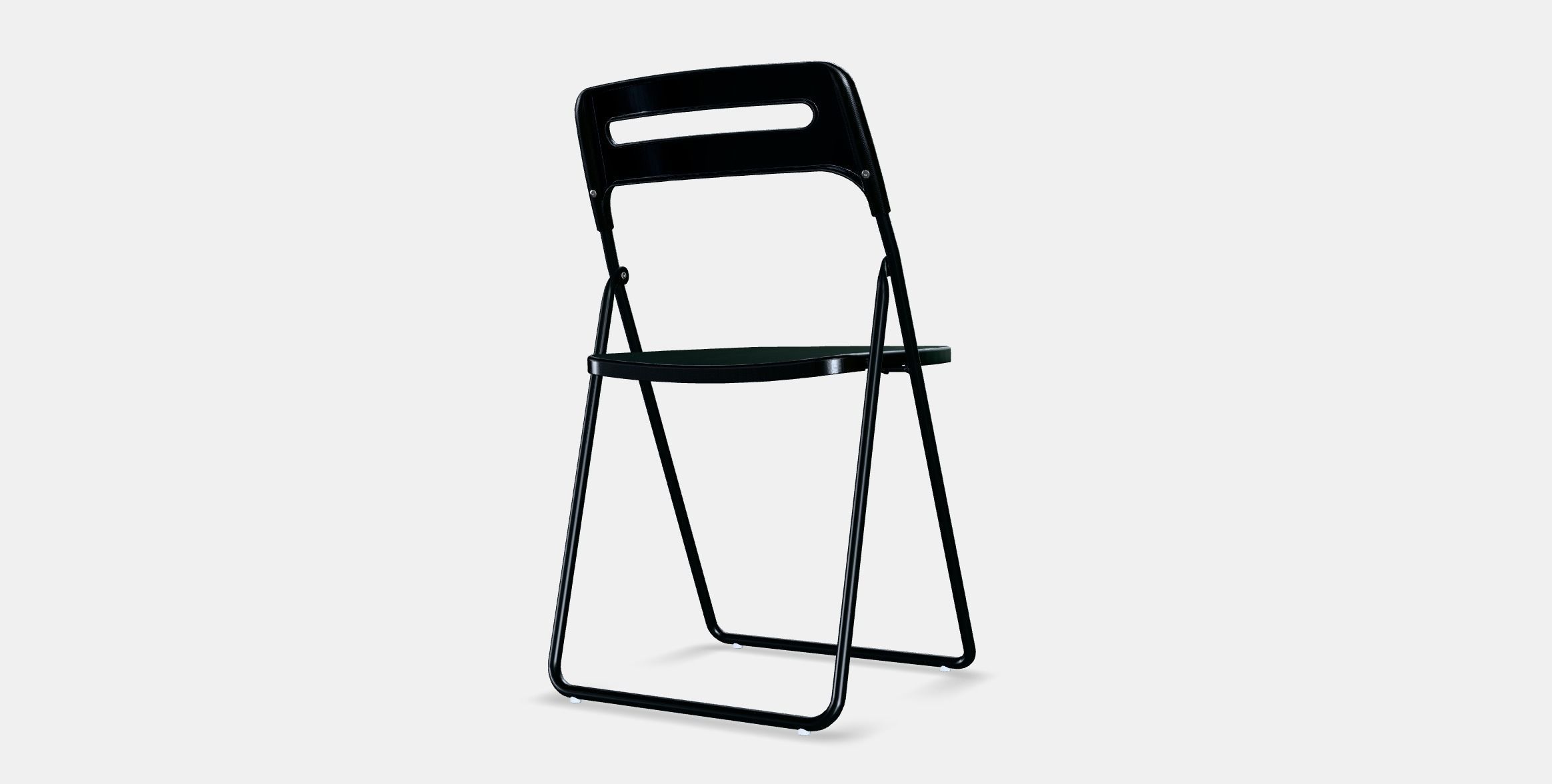 NISSE Folding chair 1 Low-poly 3D model_2