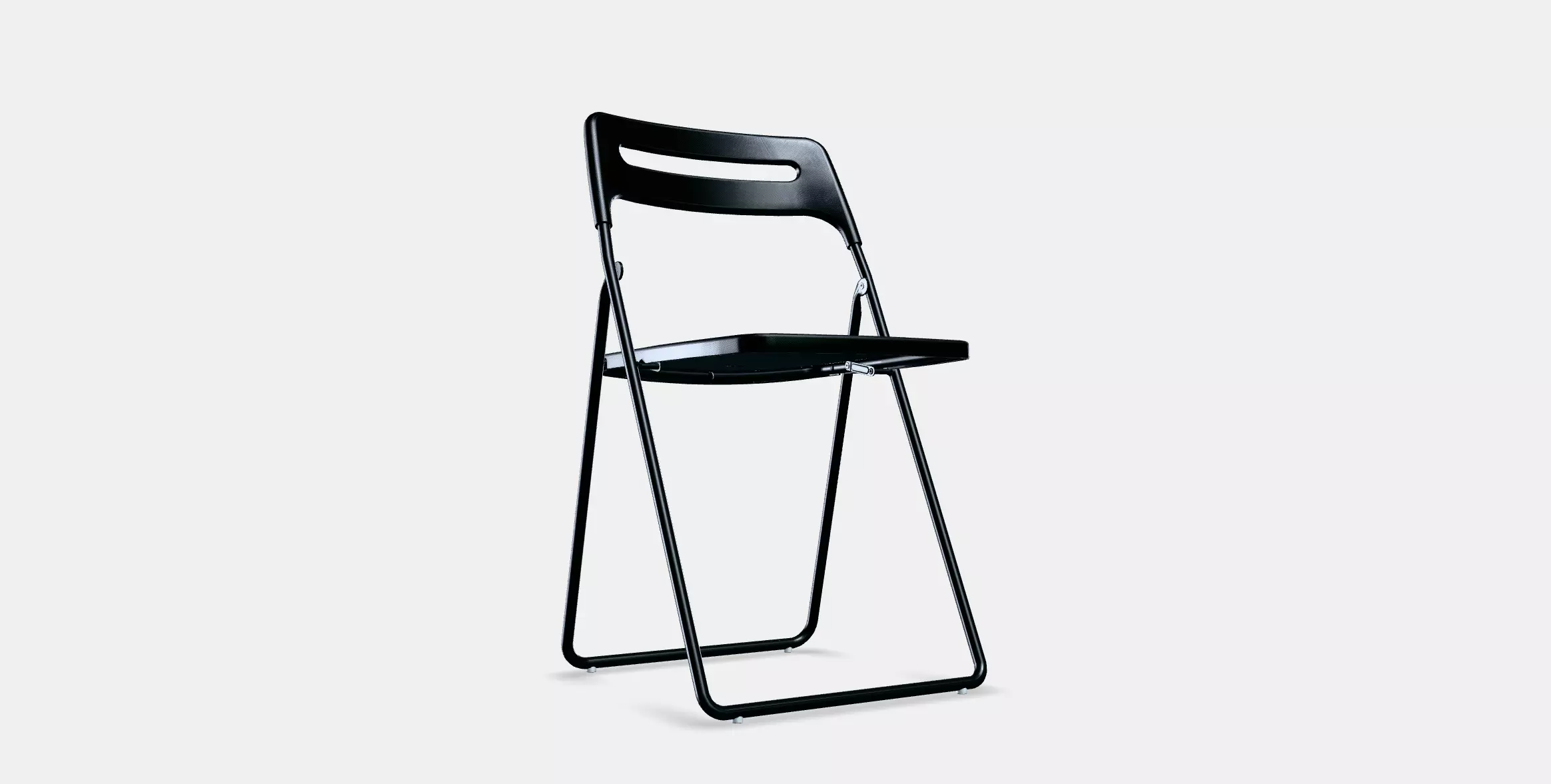 NISSE Folding chair 1 Low-poly 3D model_0