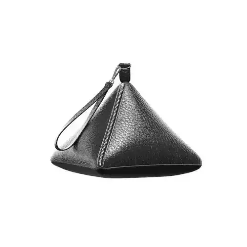 Triangle Leaher Pocket