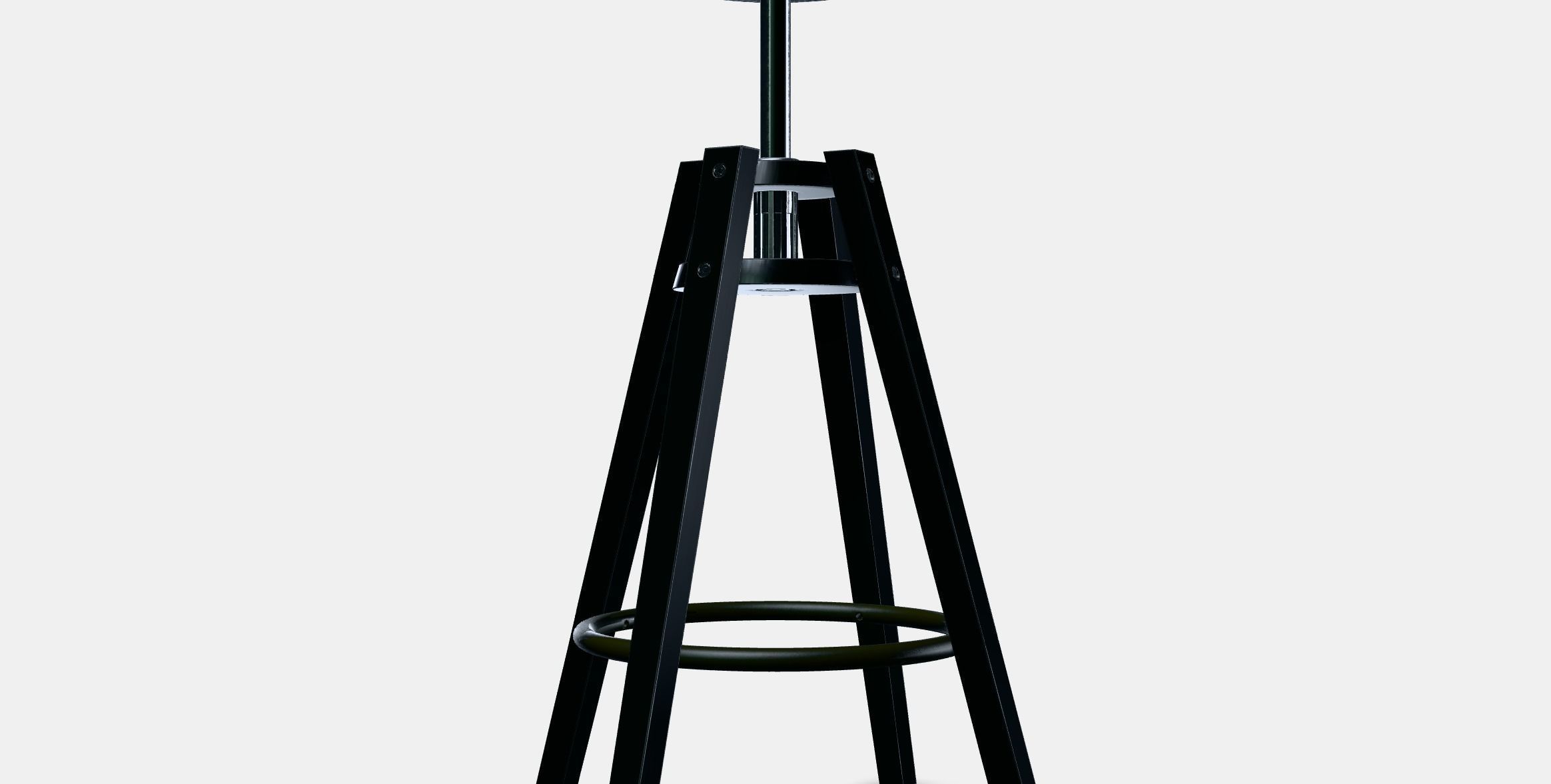 DALFRED Bar stool Low-poly 3D model_13