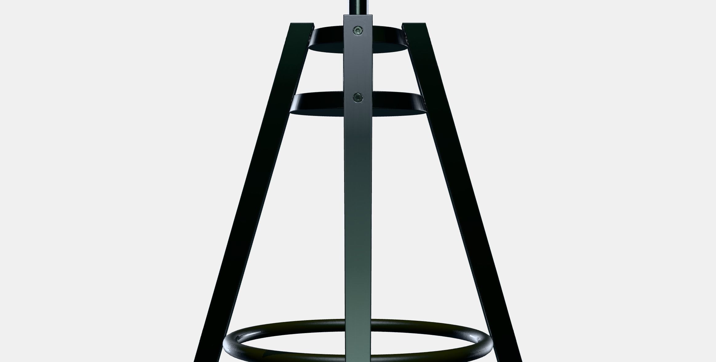 DALFRED Bar stool Low-poly 3D model_11