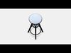 DALFRED Bar stool Low-poly 3D model_1